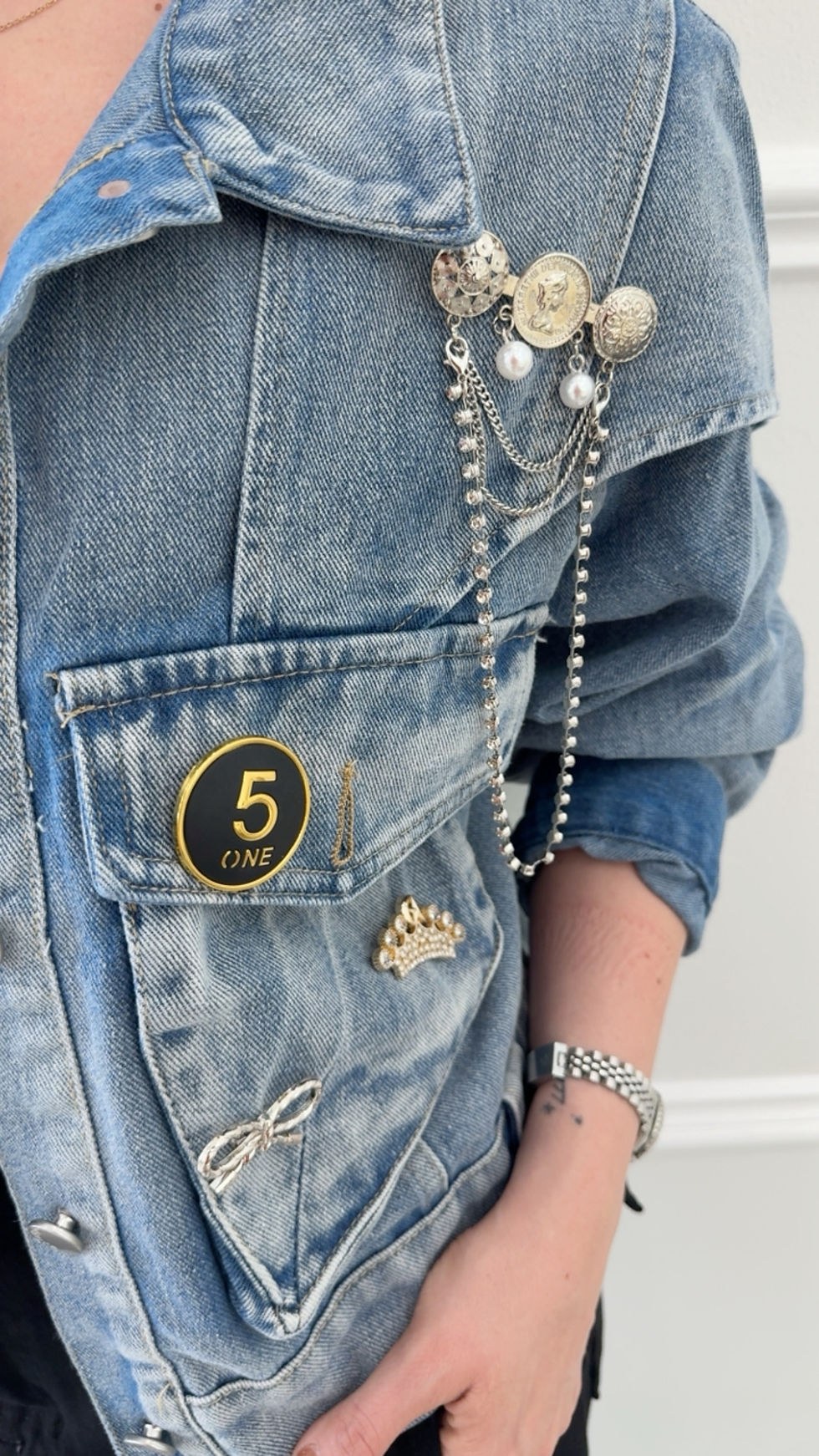 Thumbnail: Frine Denim Jacket