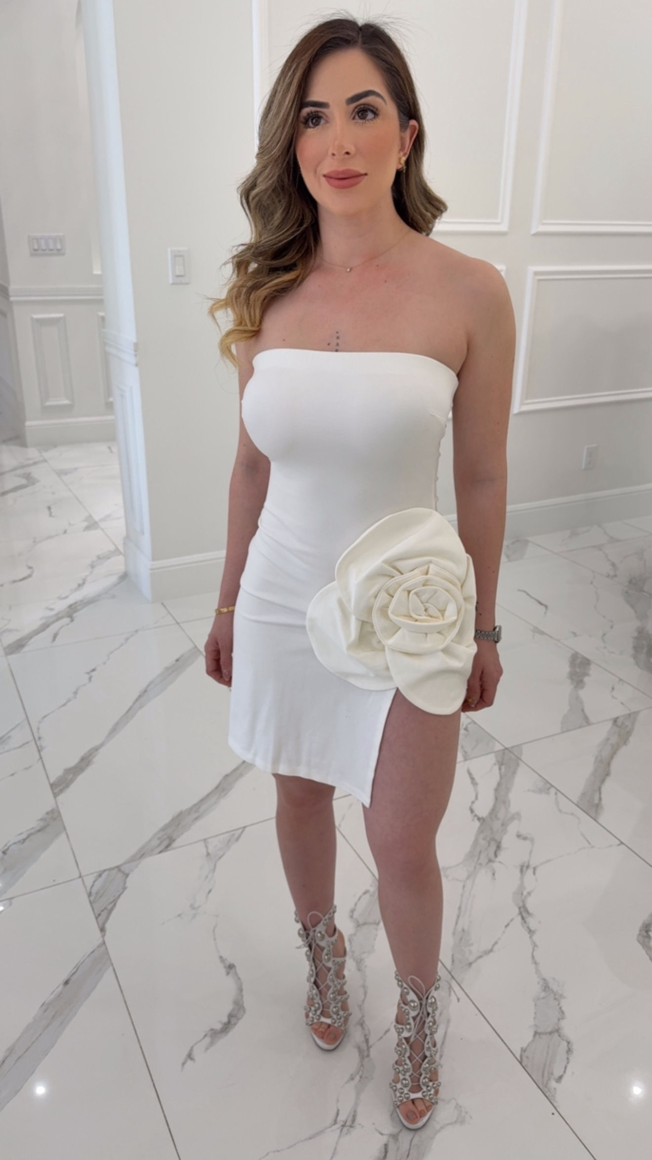 Fati White Dress