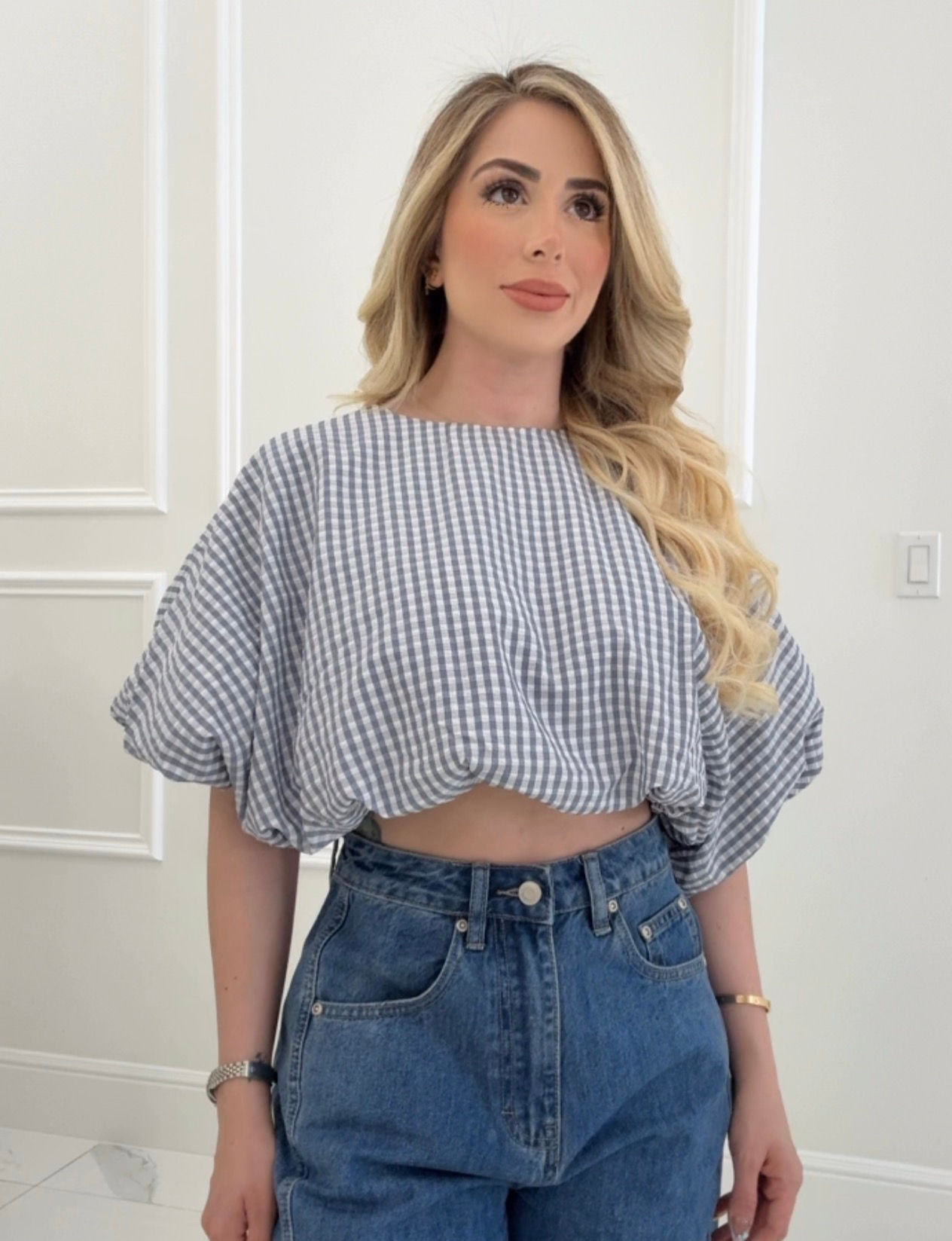 Frousi Blue Top