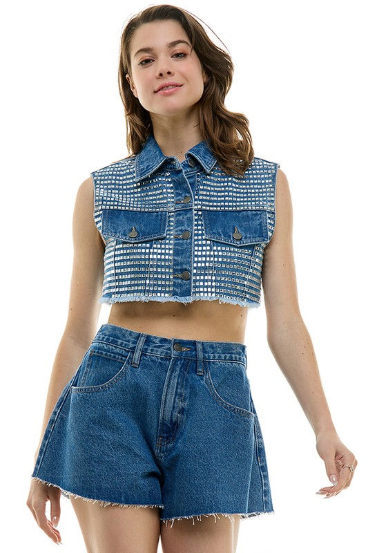Thumbnail: Klern Crop Top Vest