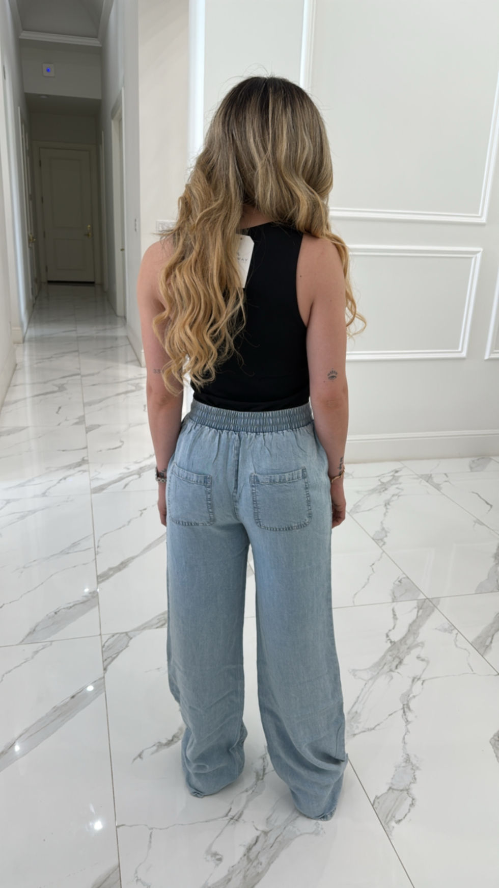 Thumbnail: Starie Light Denim Pants