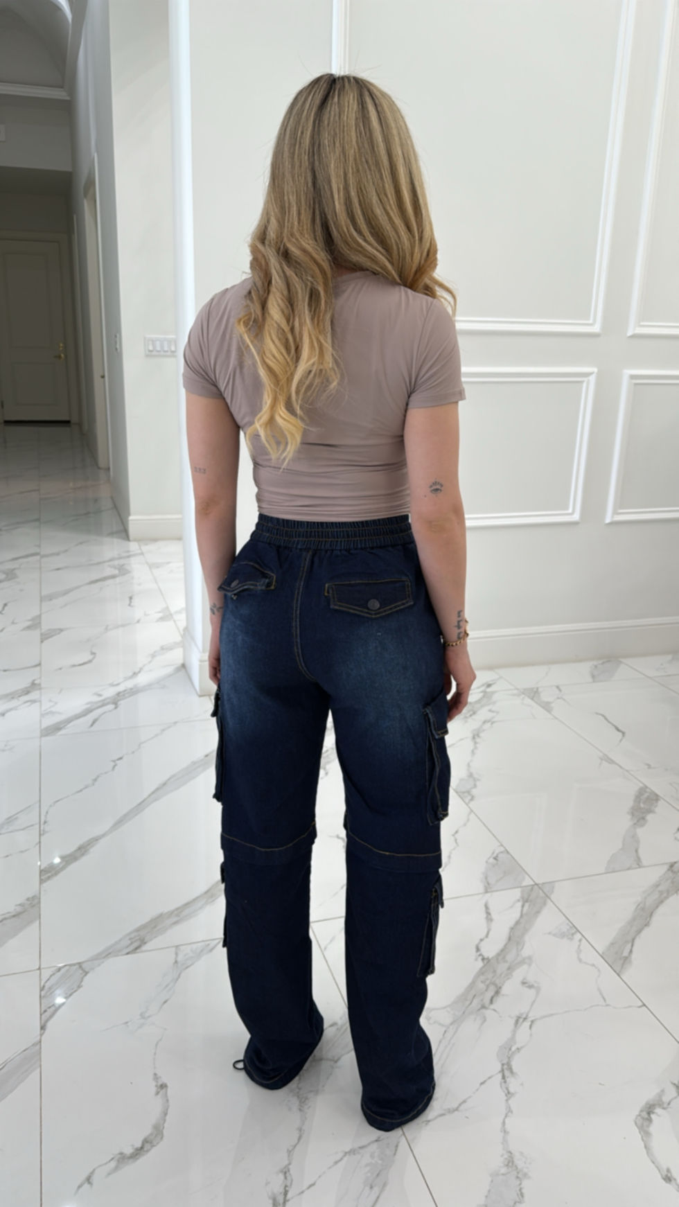 Thumbnail: Yez Dark Denim Pants 