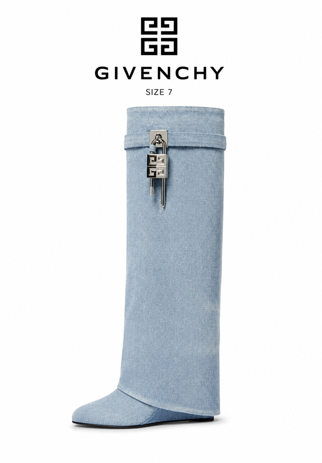 Givenchy Shark Lock Denim