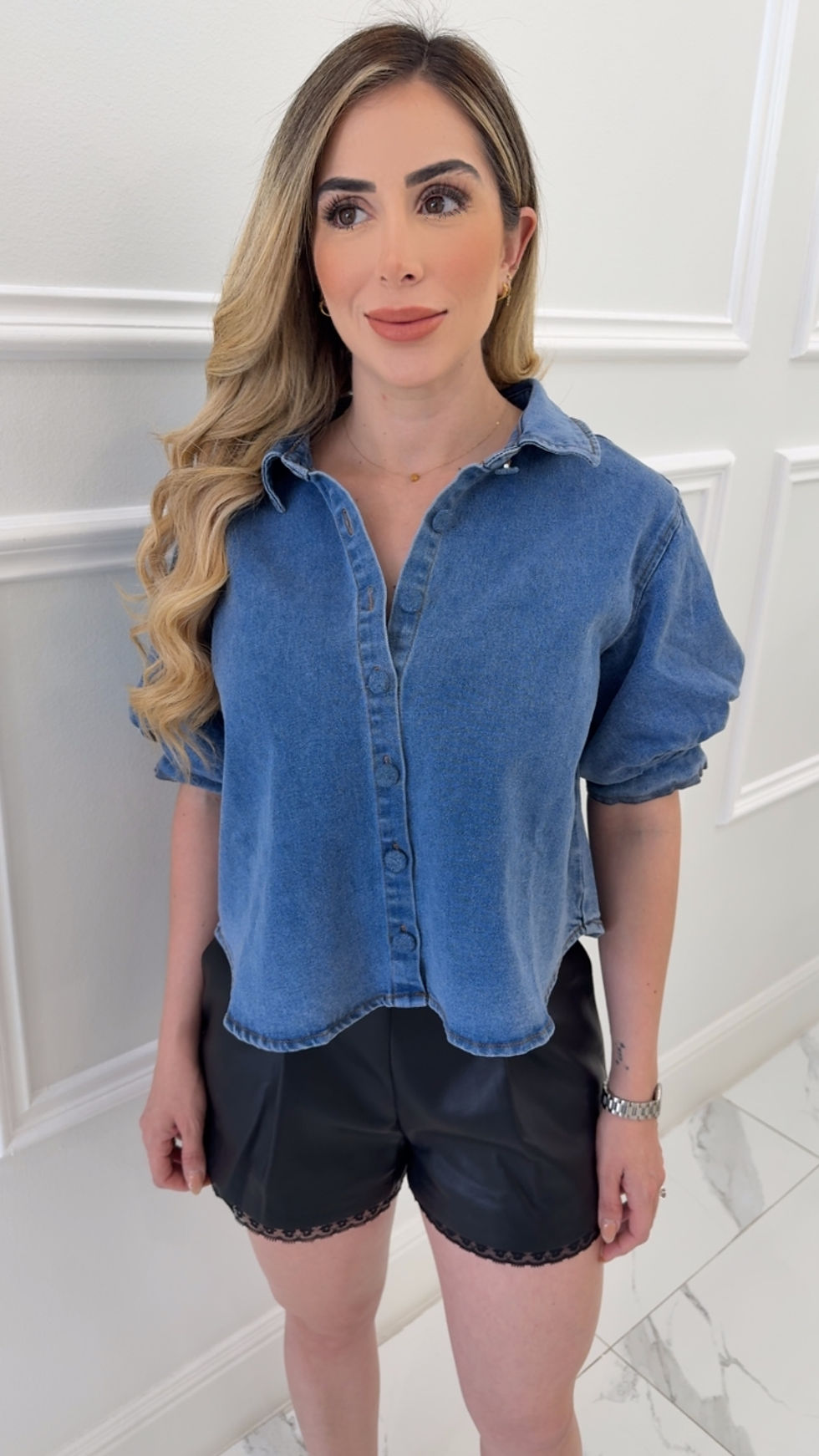 Thumbnail: Yahen Denim Top 