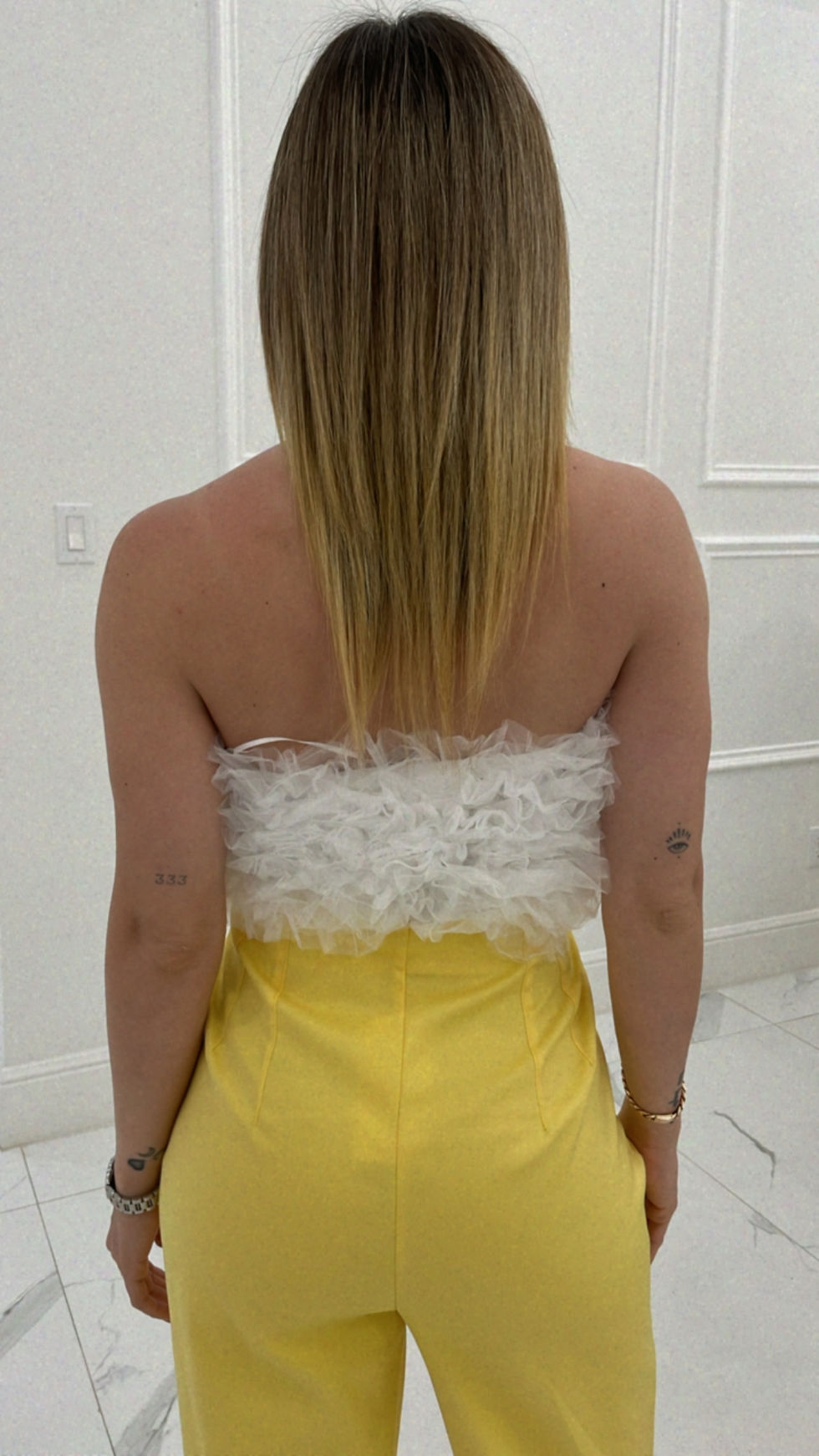 Thumbnail: High Waisted Yellow Pants 