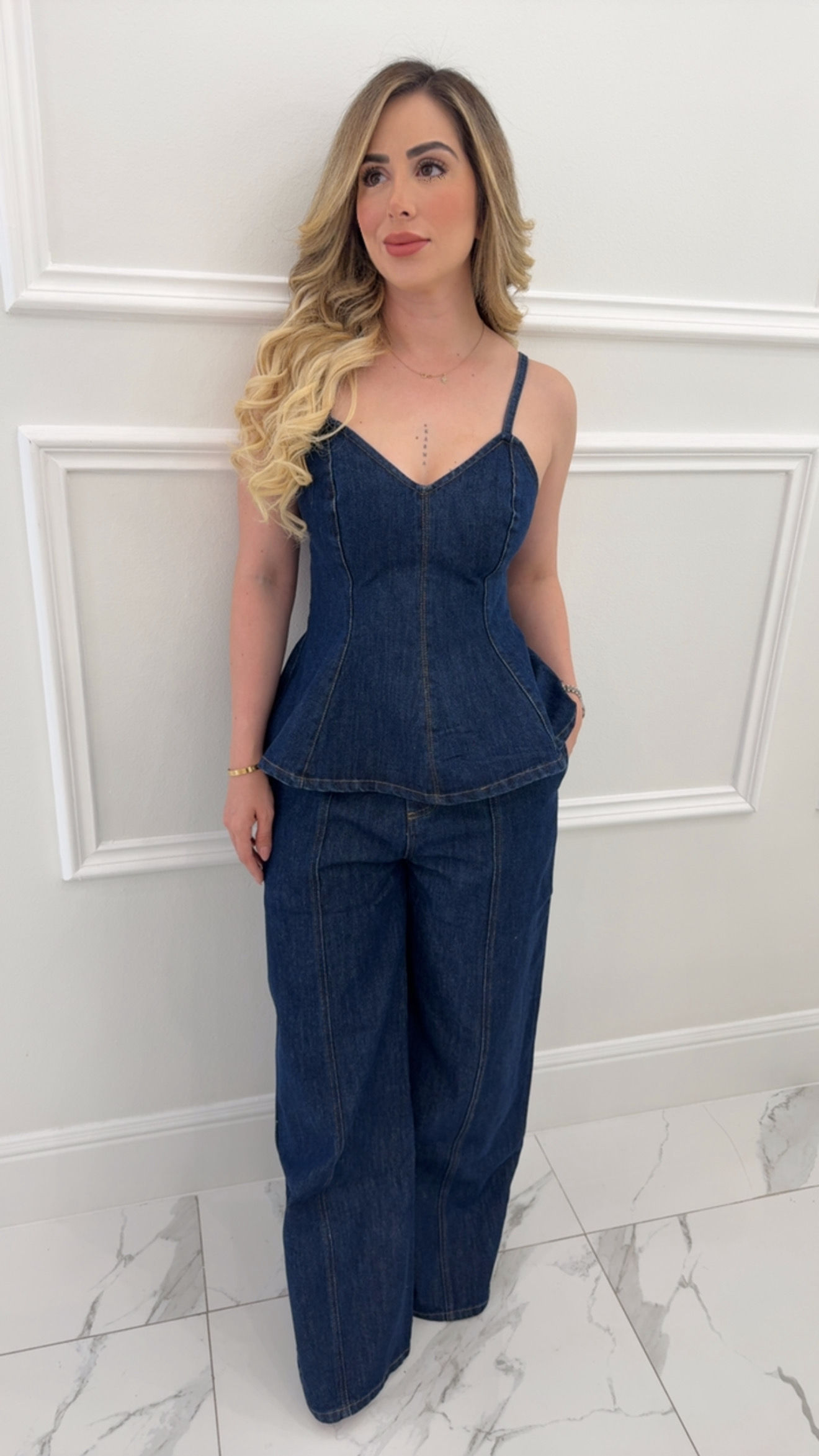 Kareni Denim Set