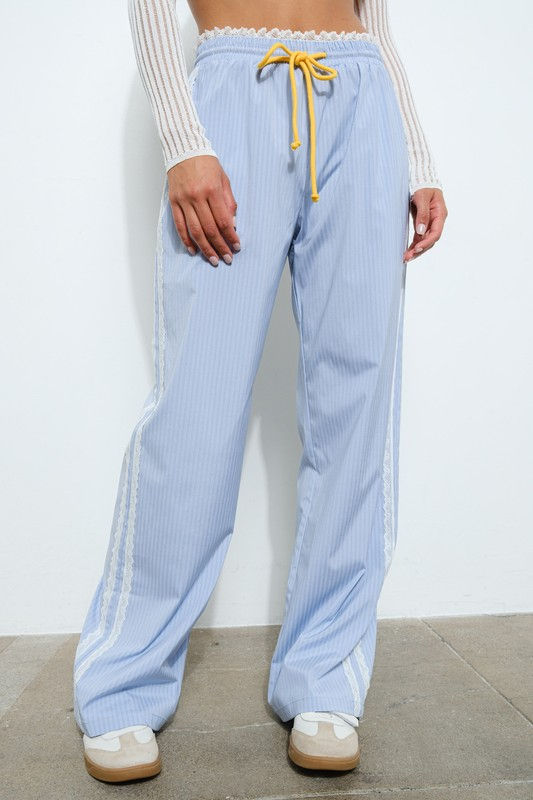 Thumbnail: Adi Blue Lace Pants 