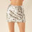 Thumbnail: Sequin Silver Skirt 