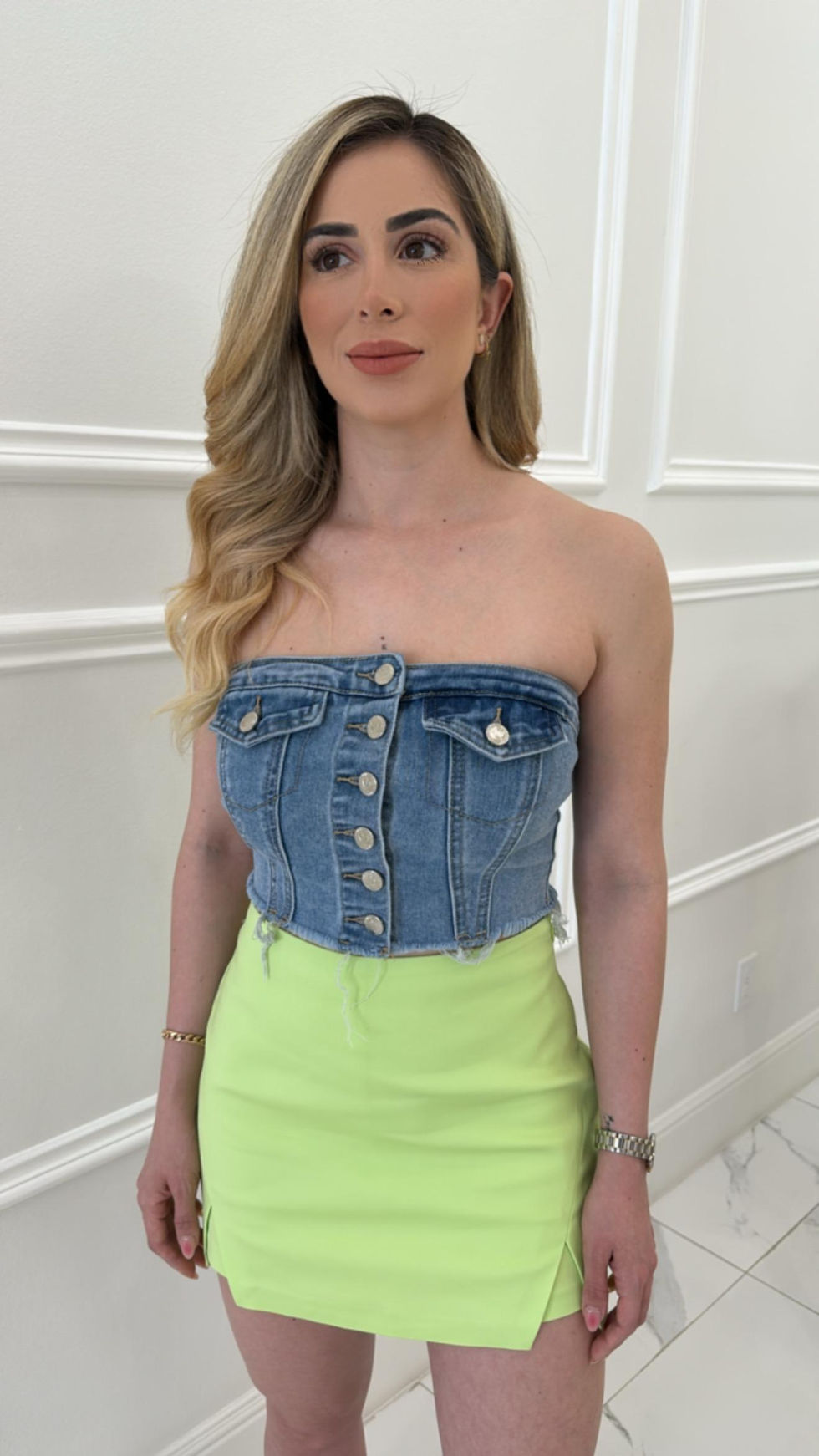 Thumbnail: Oakland  Denim Corset 