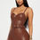 Thumbnail: Satiro PU Leather Jumpsuit 