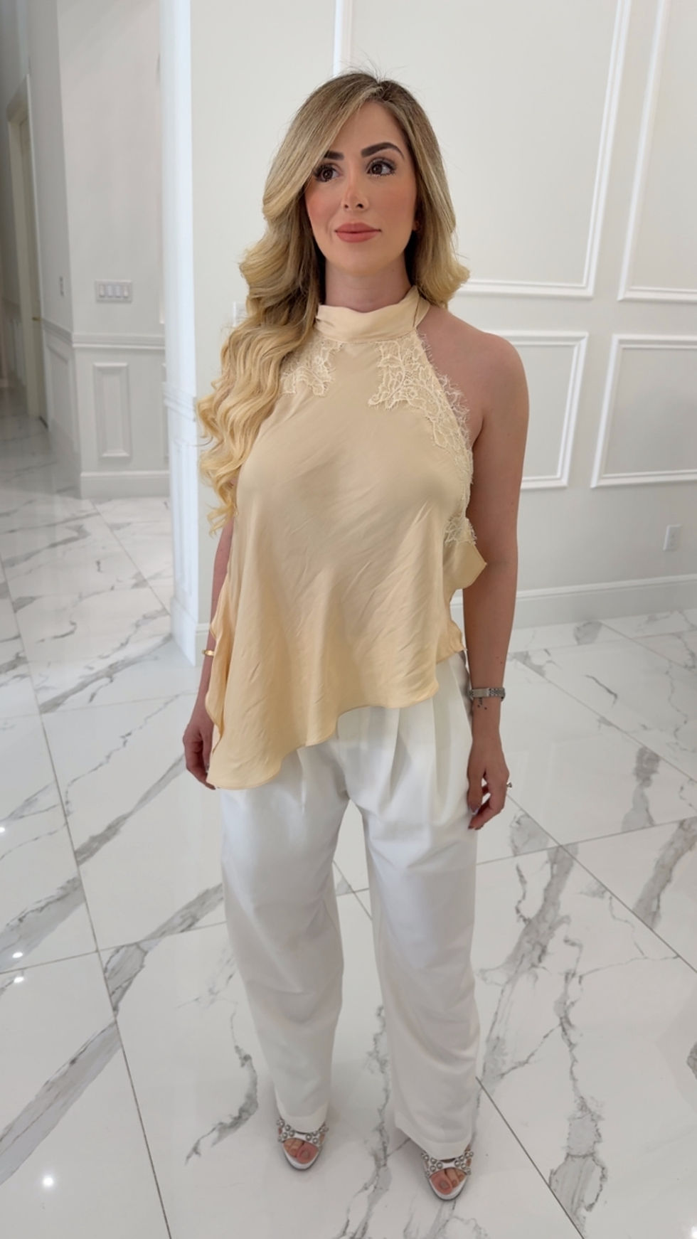 Thumbnail: Veroni White Pants