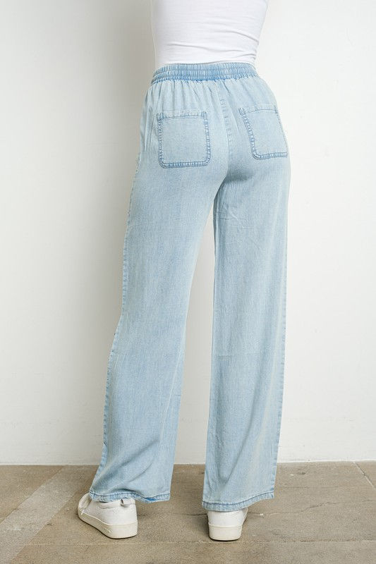 Thumbnail: Starie Light Denim Pants