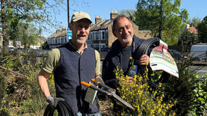 Ensuring the new planting at Berestede Road Open Space can thrive