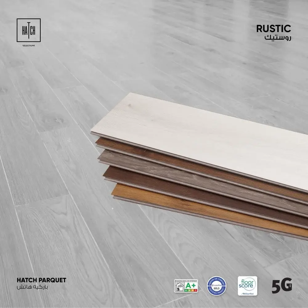 باركية روستيك 122x18 سم
