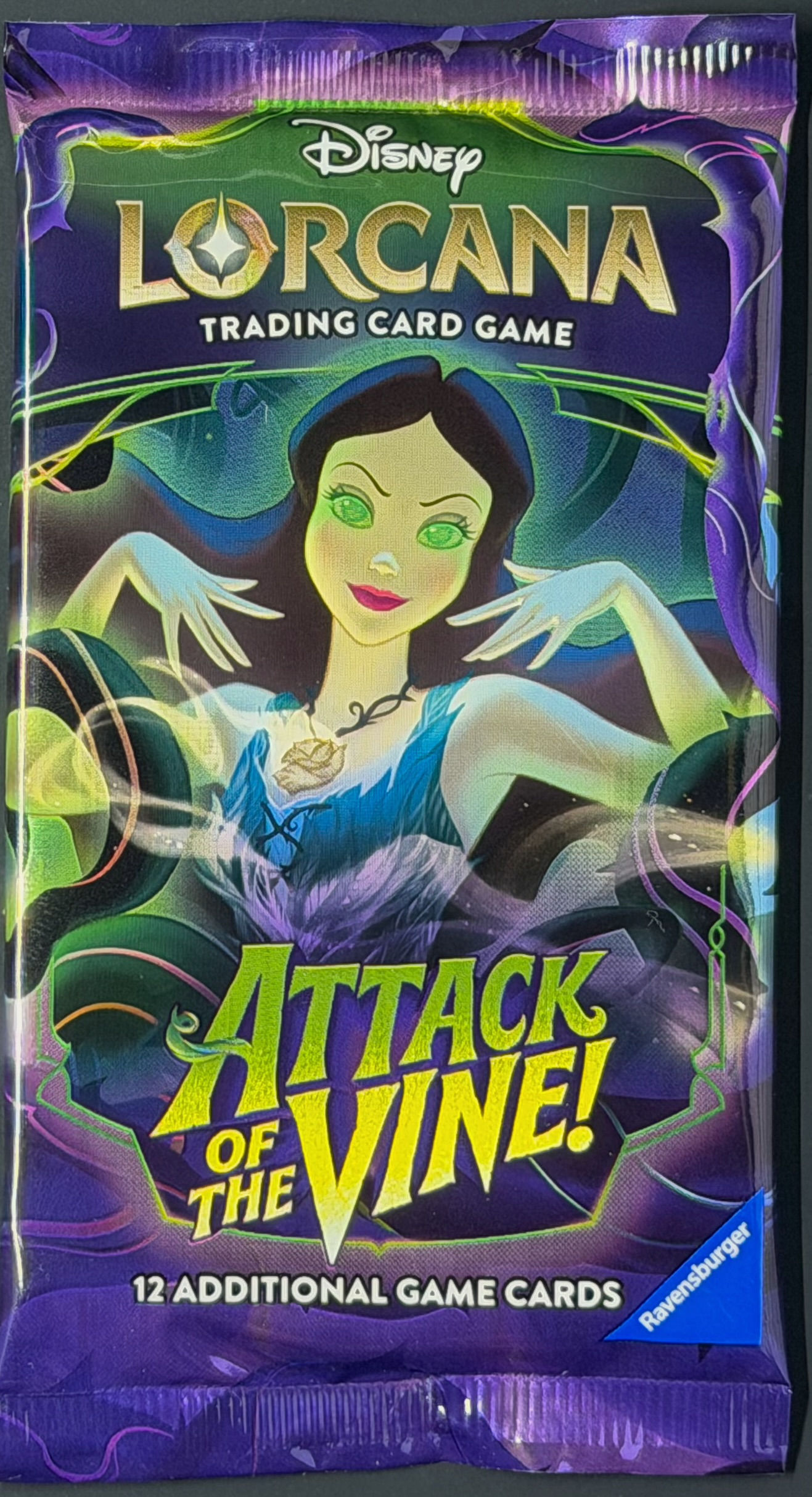 Disney Lorcana Attack of the Vine! Booster Pack Brand New/Factory Sealed