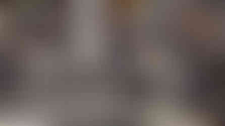 Ornate stone steps with elephant statues lead to a temple entrance, flanked by carved lion figures. The structure is brick and stone.