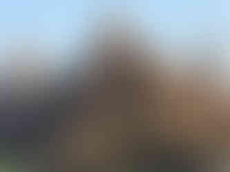 weathered side view of the main temple complex from outside