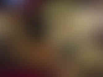 Historic rickshaw with beige canopy in museum; red rope barrier. Display includes antiques and "Guernica 1937" text on the wall.