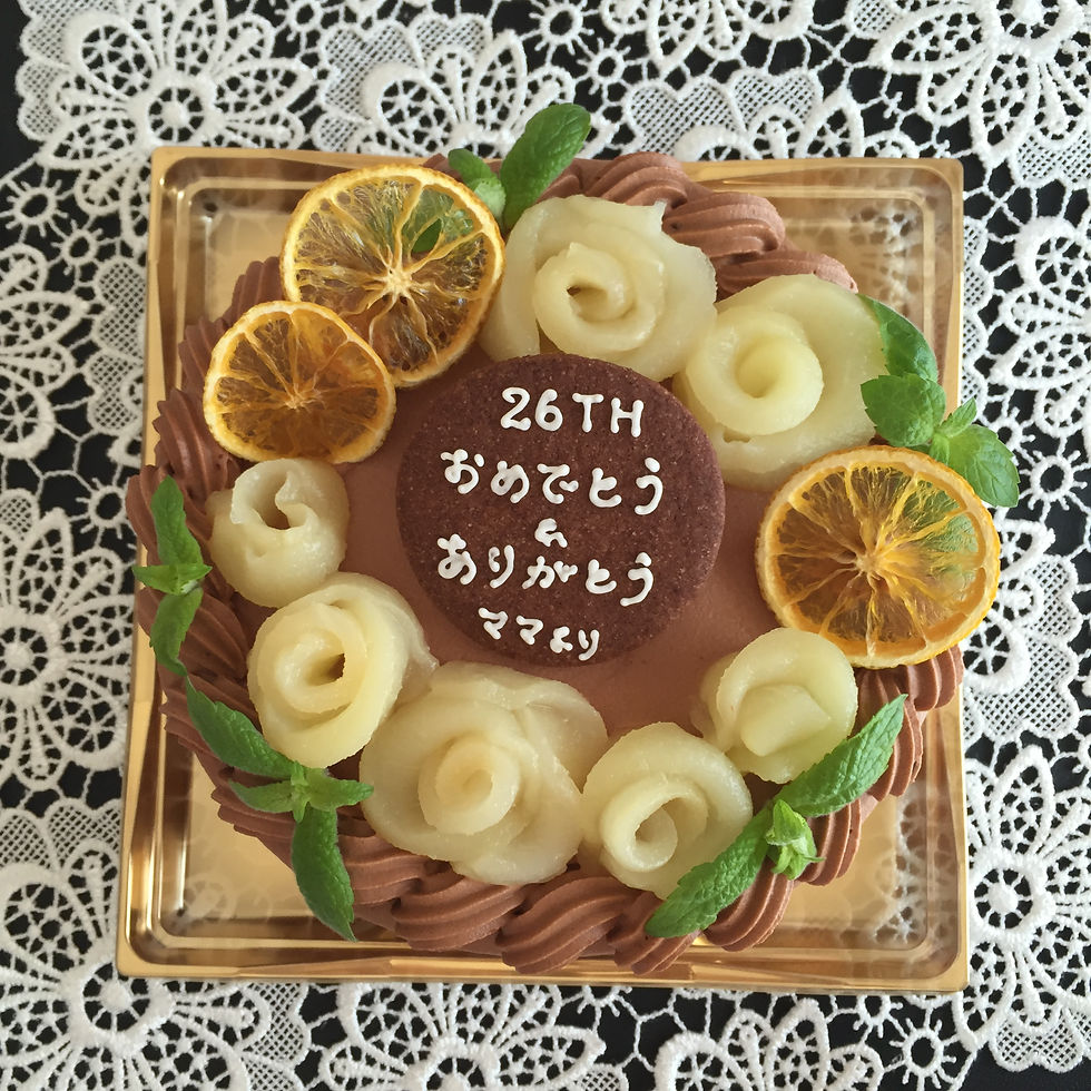 チョコクリームデコ