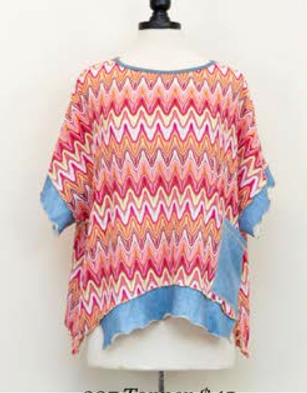 Thumbnail: Chevron Knit Topper by Vine Street