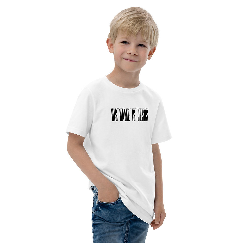 Thumbnail: JESUS Youth Jersey T-Shirt