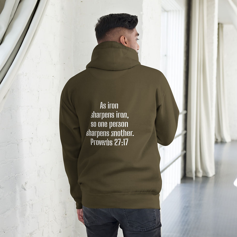 Thumbnail: IRON Unisex Hoodie