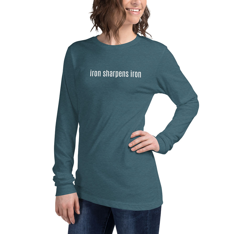 Thumbnail: IRON Unisex Long Sleeve Tee