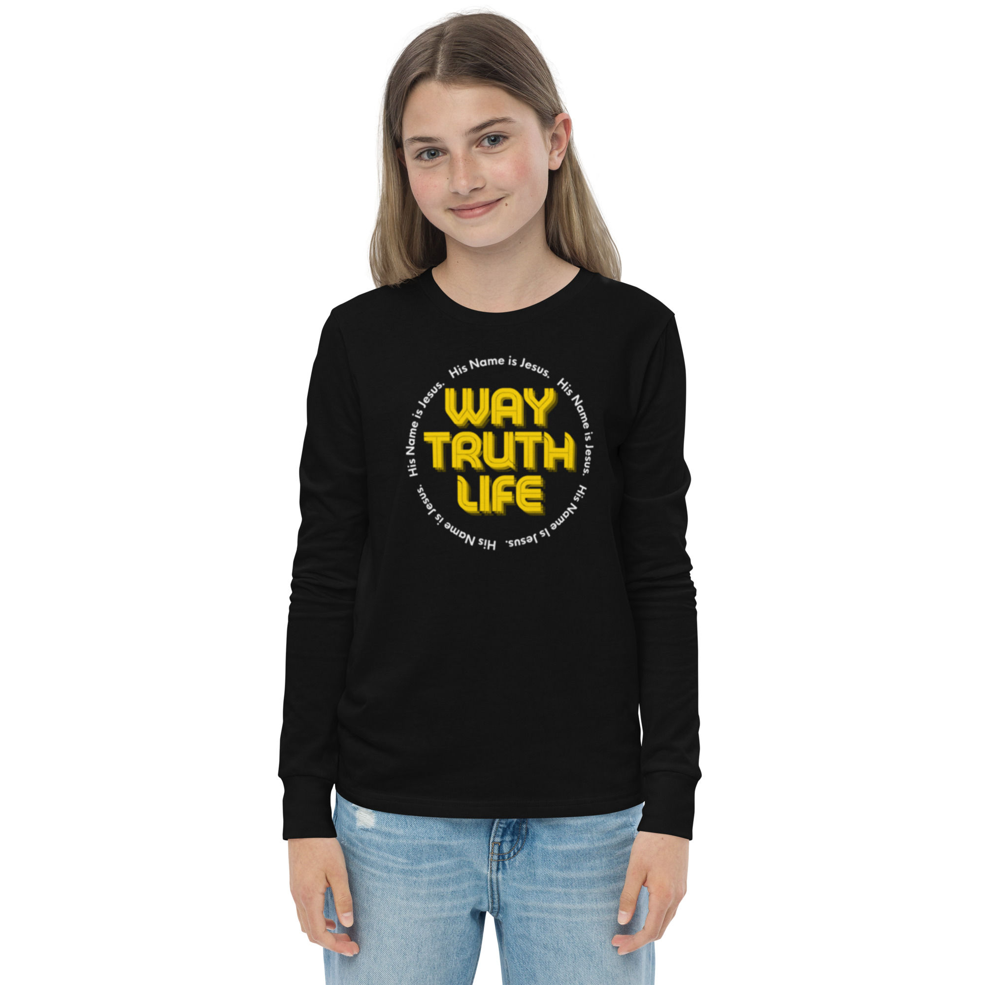 WAYTRUTHLIFE Youth long sleeve tee