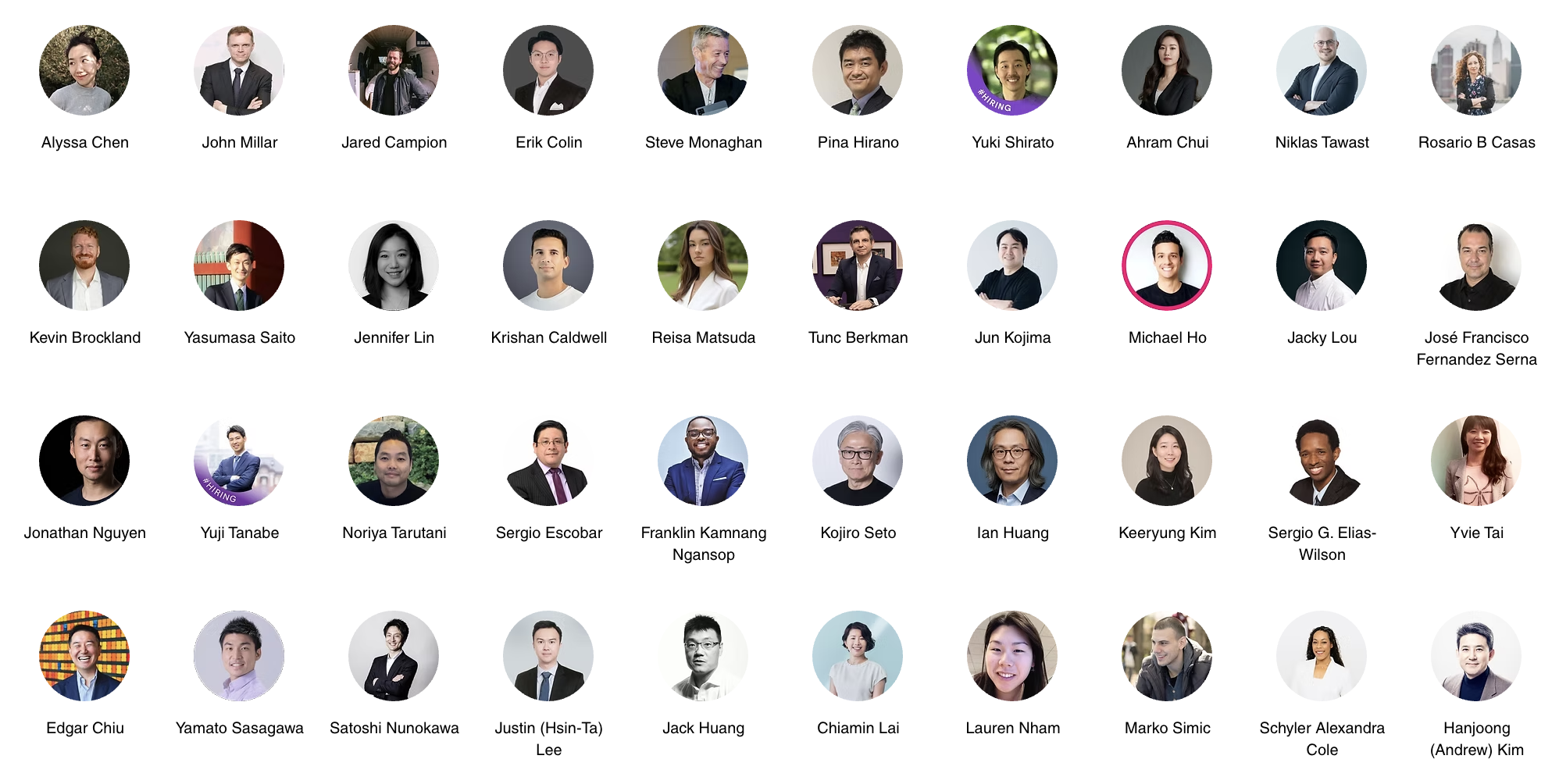 50+ speakers, mentors, and supporters from Openfor.co, Founder Institute, and Co-Capital.vc