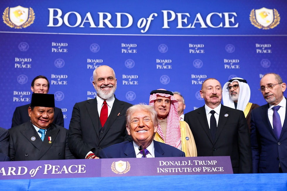 Il silenzio del Board of Peace