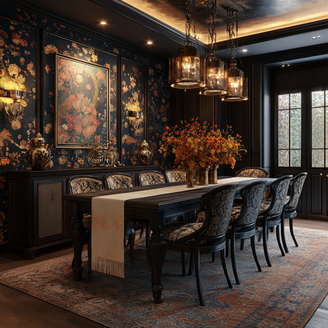 Kensington Mandir - Dining Room