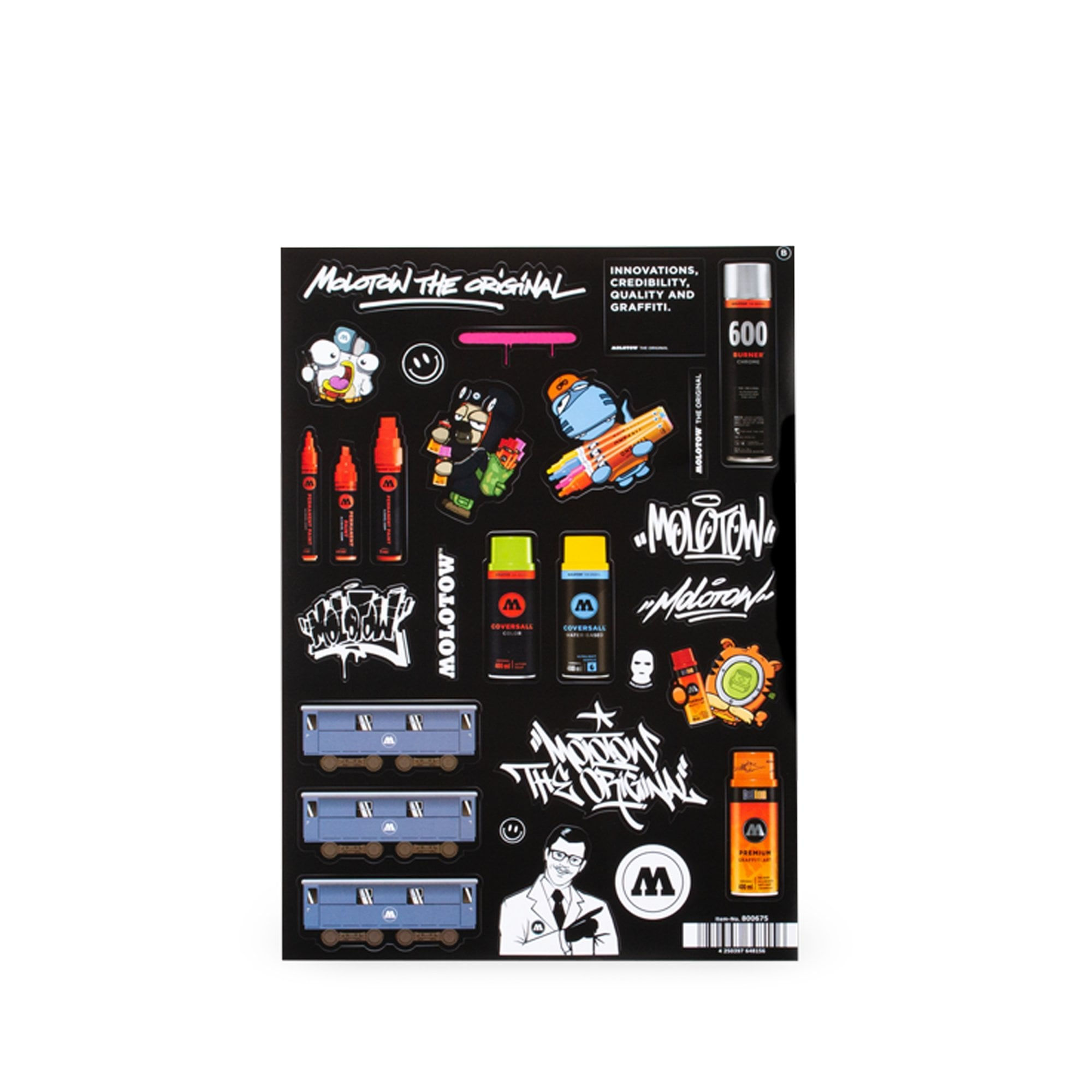 Molotow Sticker Sheet B