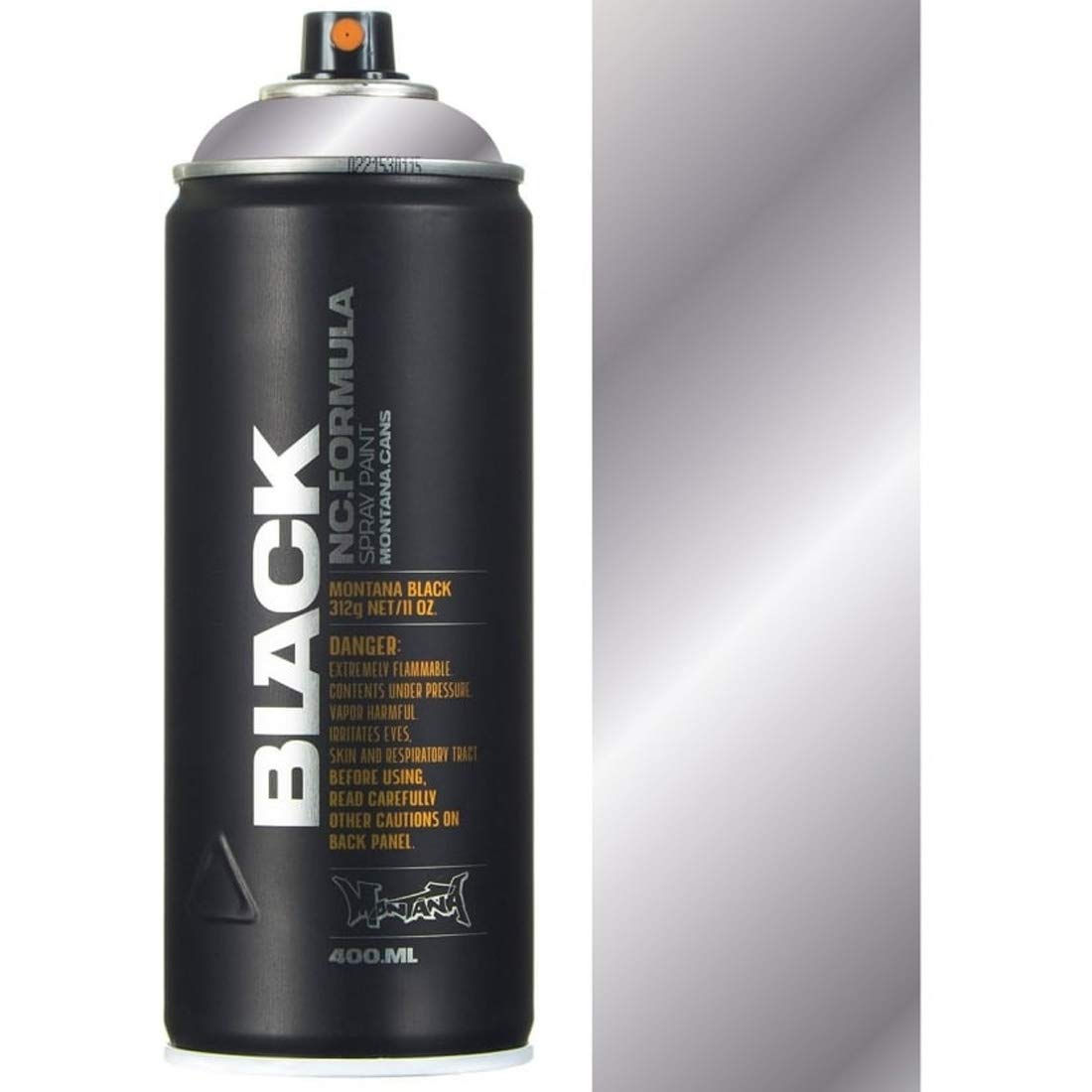MONTANA BLACK Chrome Effect 400ML Spray Paint