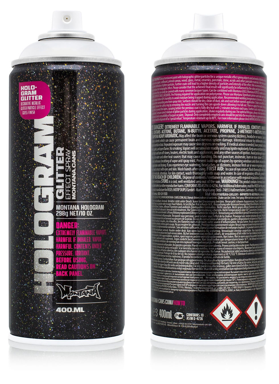 MONTANA HOLOGRAM Glitter Effect 400ML