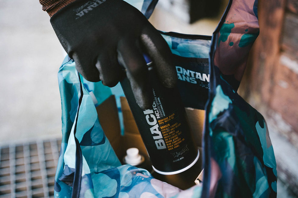 Thumbnail: MONTANA FOLDABLE RPET BAG URBAN CAMO