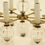Miniatura: Chandelier/Mosazný lustr