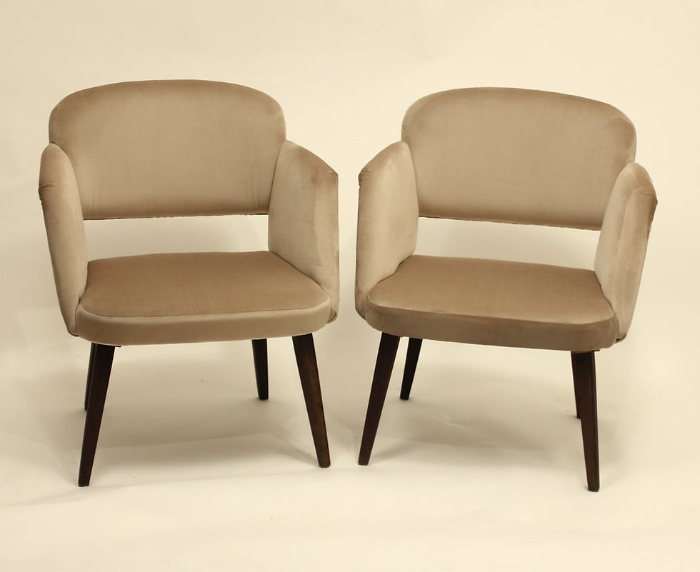 Miniatura: Velvet chairs/Sametová křesla