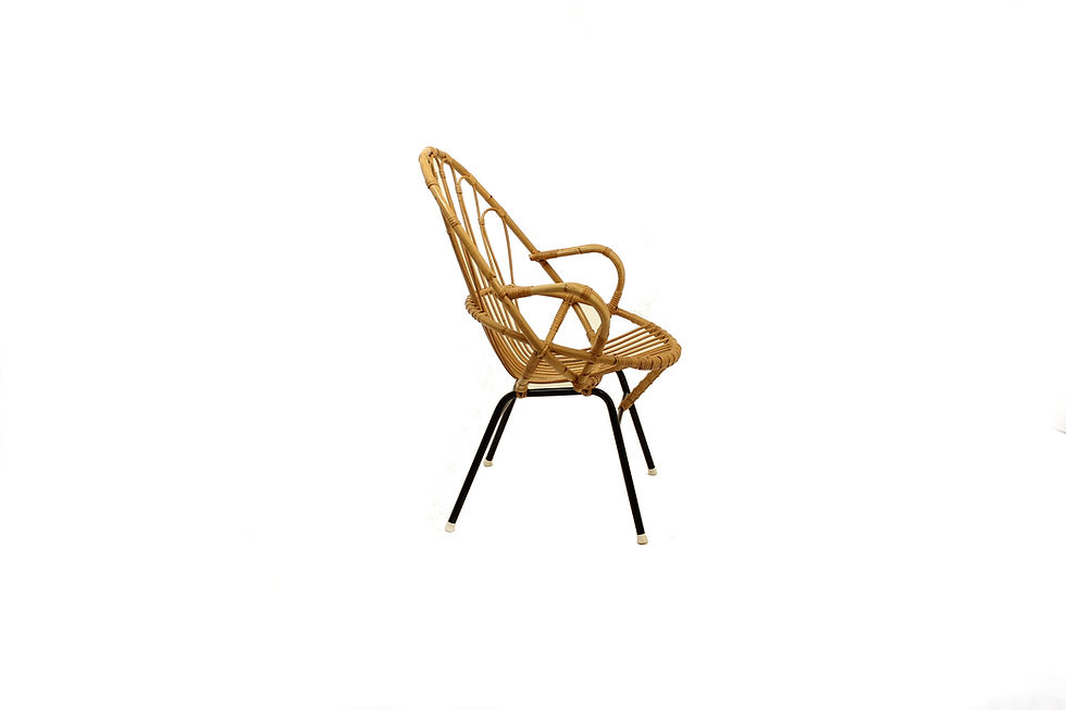 Miniatura: Wicker chair/Rattanová židle