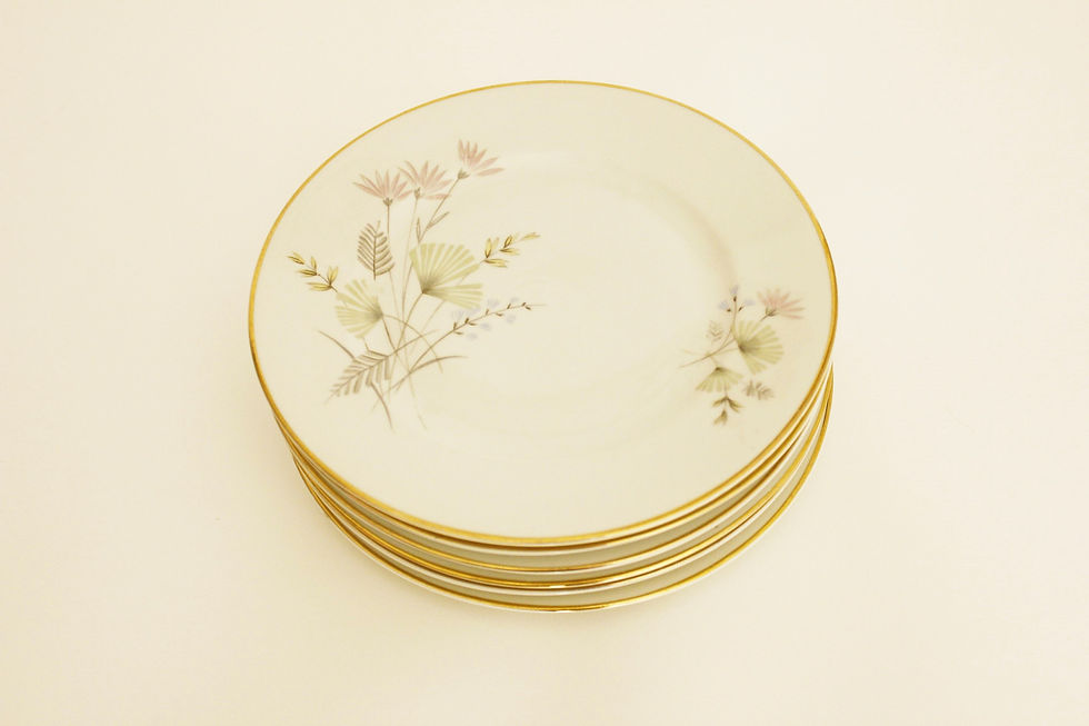 Thumbnail: Sada dezertních talířů/Set of dessert plates