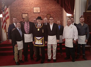 MWB Stanton T. Brown and members of Solo