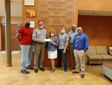 CAP check presentation to Ozarks Food Ha