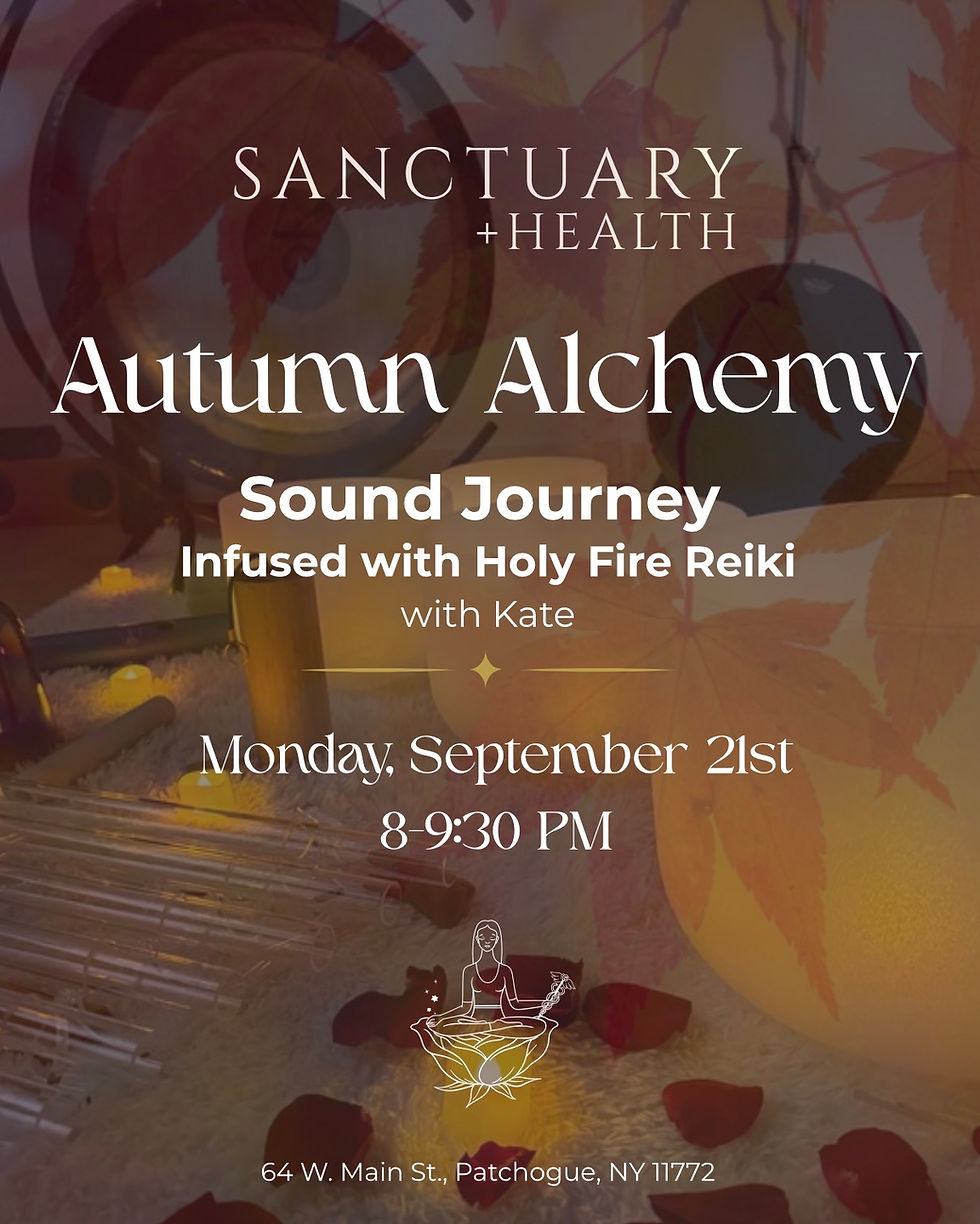 Autumn Alchemy Sound Journey With Kate