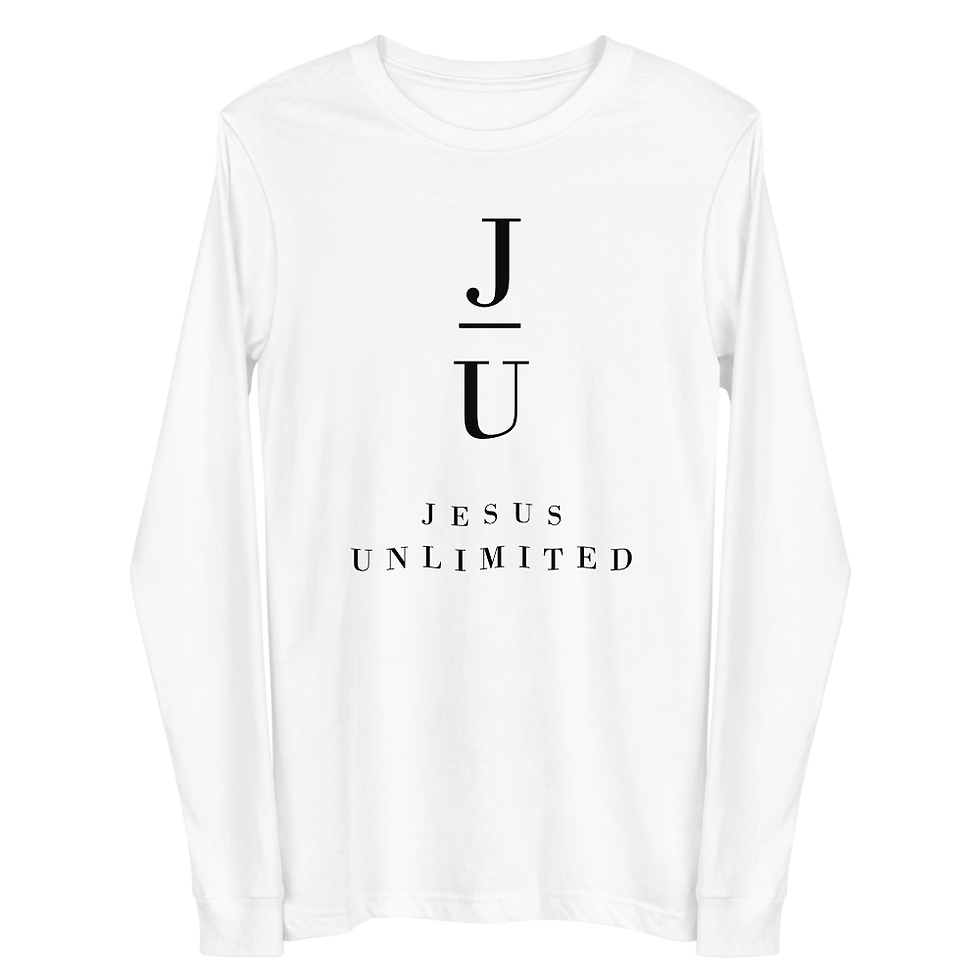 Thumbnail: Jesus Unlimited Unisex Long Sleeve Tee