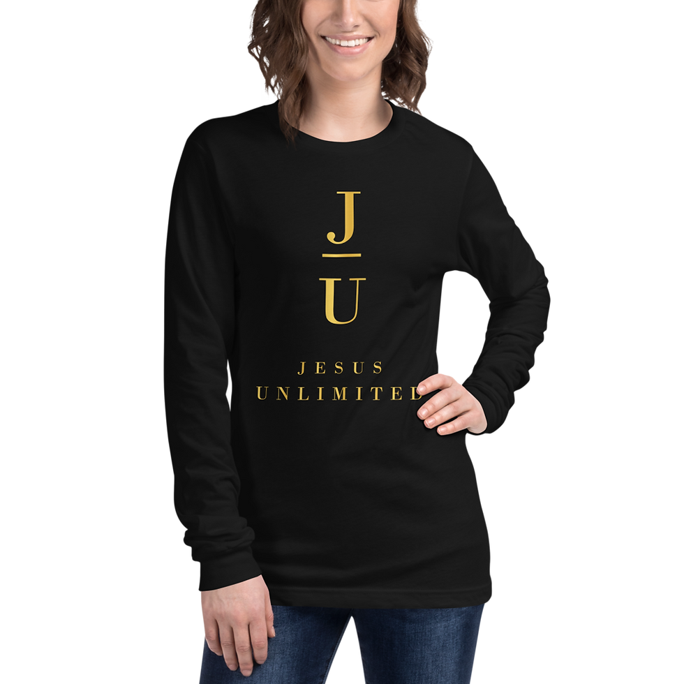 Thumbnail: Jesus Unlimited Unisex Long Sleeve Tee