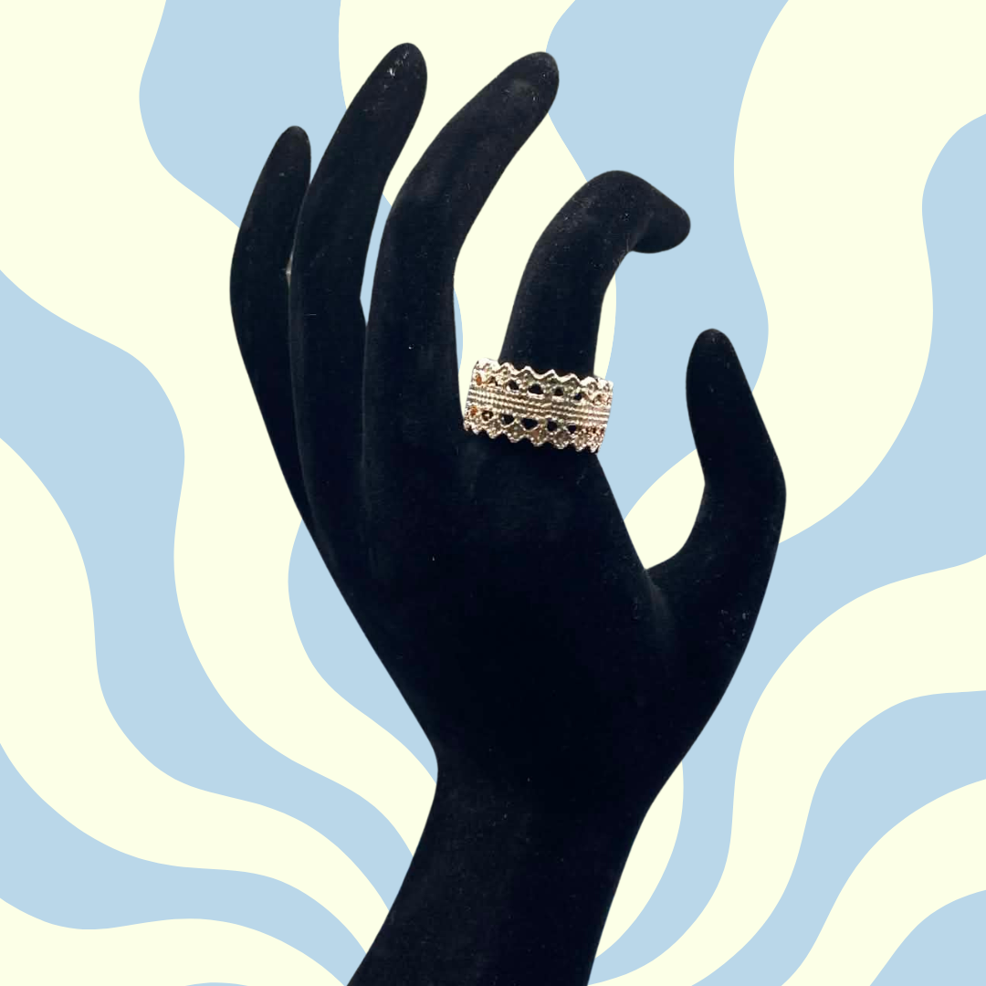 Golden Lace Ring
