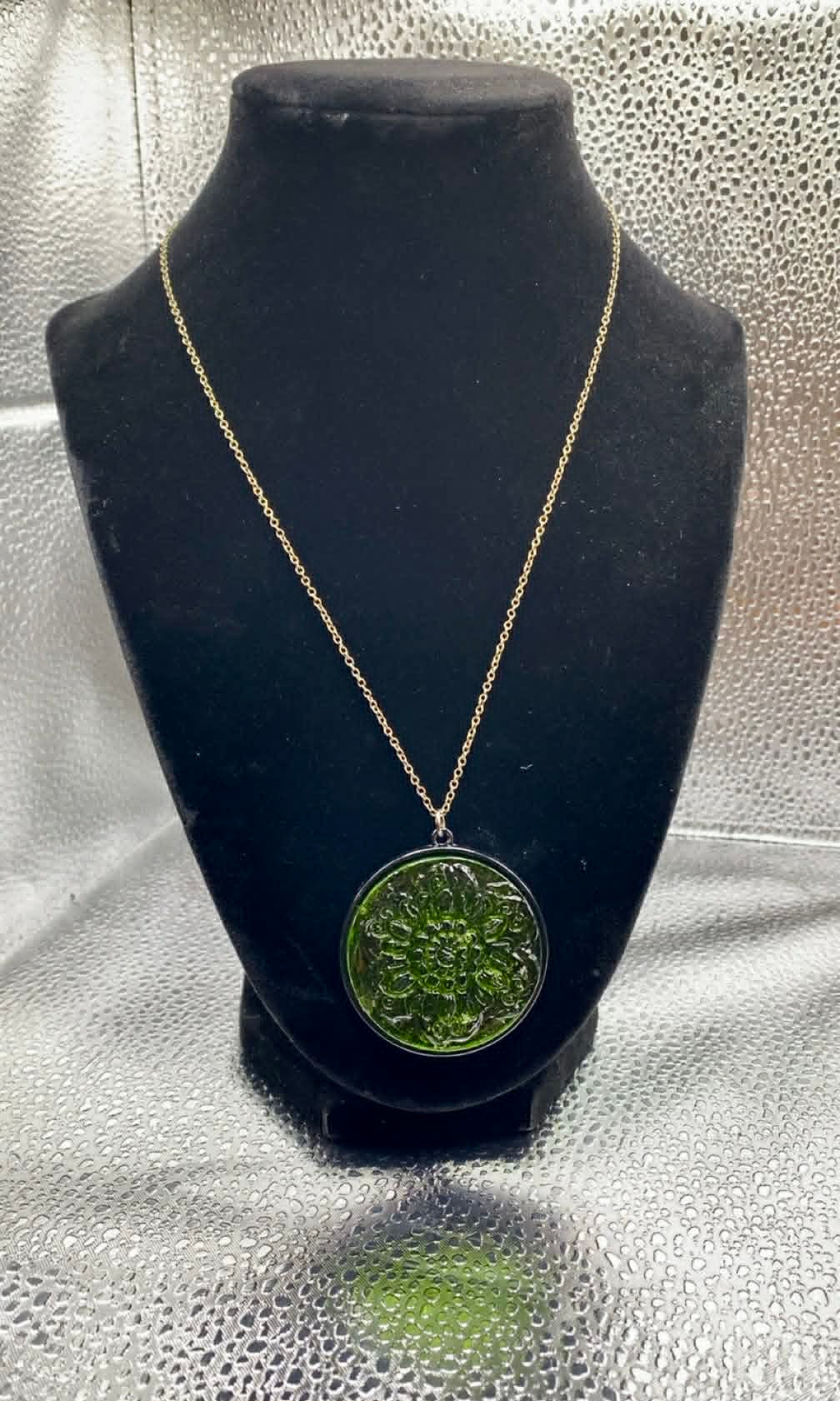Nature's Harmony Glass Necklace