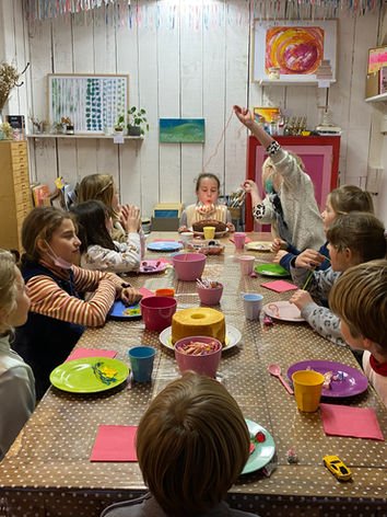 Atelier Gris Souris organise des goûters d'anniversaire à Versailles Cour Duplessis