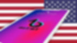 Teléfono en mano, símbolo del dólar y bandera de Estados Unidos: monetizar TikTok, Como Monetiar TikTok en Estados Unidos