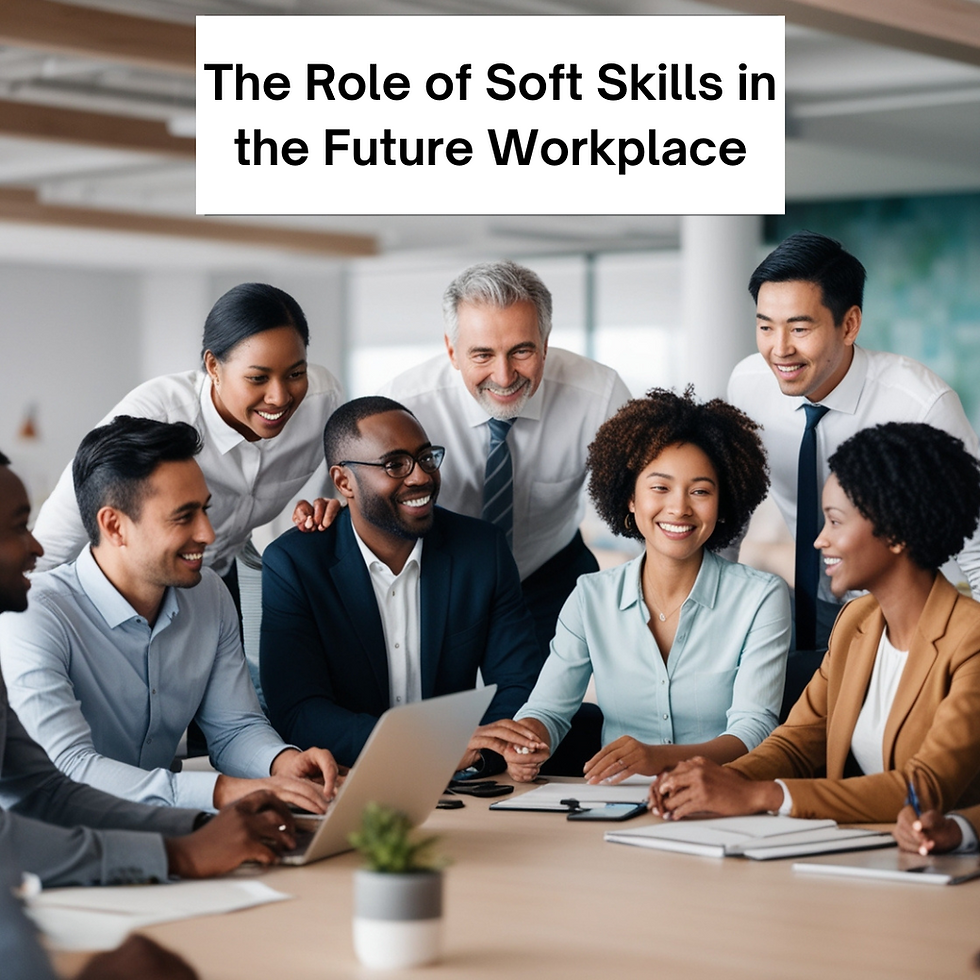 Team collaborating; The Role of Soft Skills in the Future Workplace