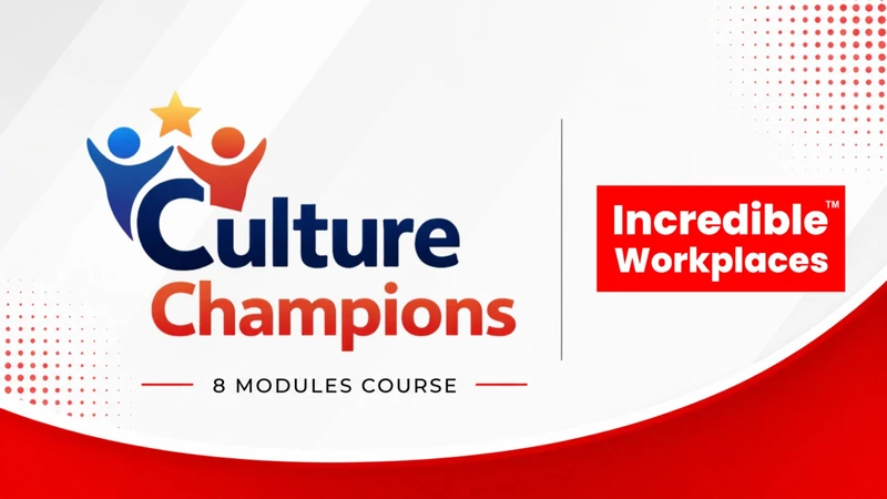 Workplace Culture Champion Certification